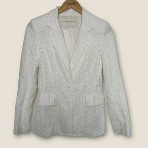 Amanda Uprichard | Eyelet Lace Blazer | XS | NWOT
